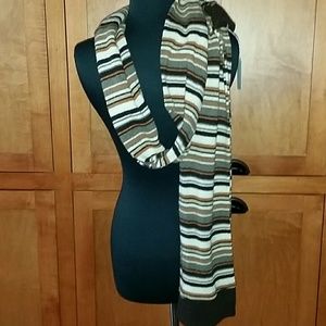 New Ella Moss Striped Scarf